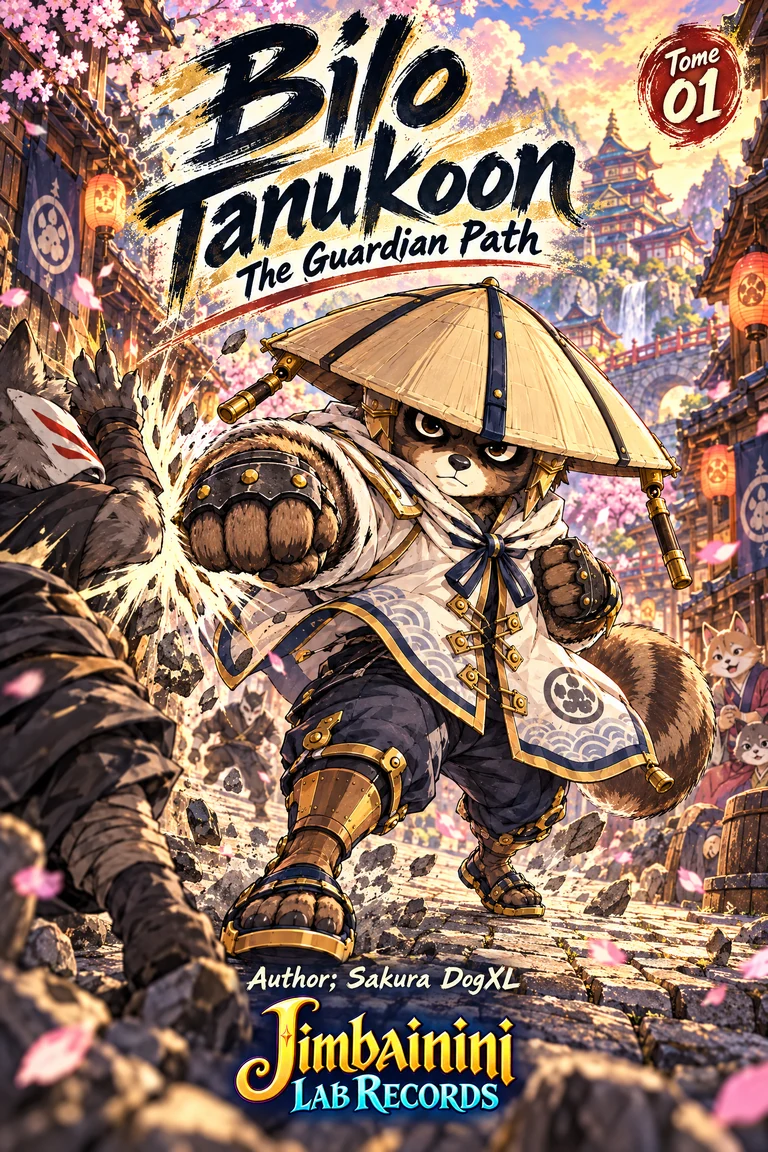 Bilo Tanukoon — Tome 01: The Guardian Path cover artwork.